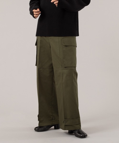 selle glant（セレグランテ）の「MILITARY CARGO PANTS/ミリタリーカーゴパンツ（カーゴパンツ・メンズ・ダークグレー/カーキ・MEDIUM/LARGE）」の22枚目の写真