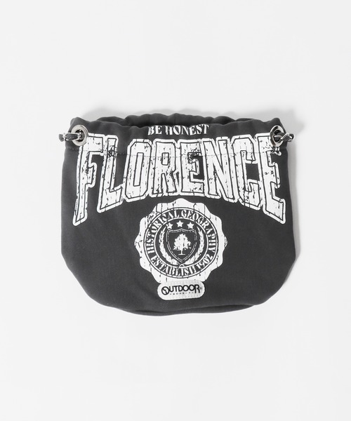 OUTDOOR PRODUCTS(アウトドアプロダクツ)の「OUTDOOR PRODUCTS/アウトドアプロダクツ Remake Drawstring Bag バッグ 巾着バッグ(ハンドバッグ・レディース・グレー/オレンジ/ブラック・FREE)」の9枚目の写真