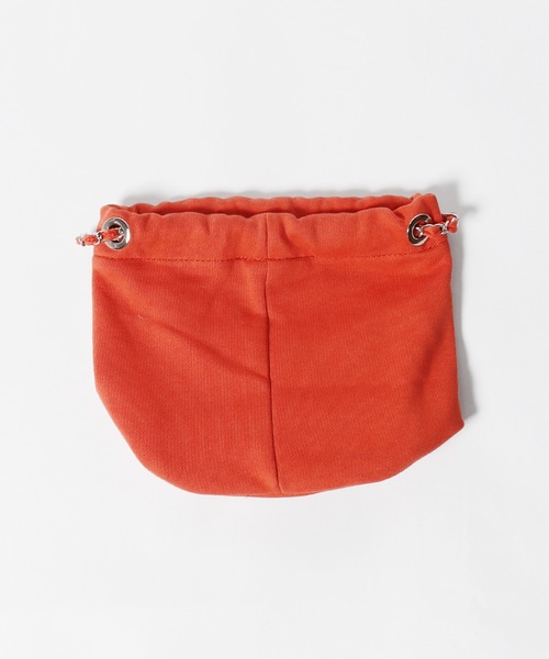 OUTDOOR PRODUCTS(アウトドアプロダクツ)の「OUTDOOR PRODUCTS/アウトドアプロダクツ Remake Drawstring Bag バッグ 巾着バッグ(ハンドバッグ・レディース・グレー/オレンジ/ブラック・FREE)」の12枚目の写真