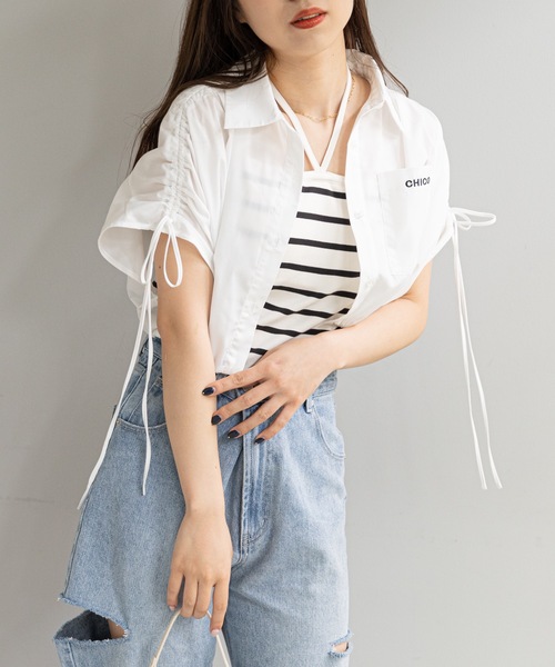 Chico(チコ)の「カップ付ホルターデザインキャミ(キャミソール・レディース・アイボリー/ベージュ系その他/ホワイト系その他/ホワイト系その他2・FREE)」の16枚目の写真