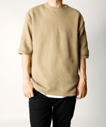 「INASTUDIOS SELECT」メッシュニット アンサンブルTシャツ