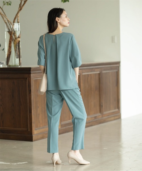 OPAQUE.CLIP(オペークドットクリップ)の「【抗菌防臭加工/7cmヒール】ベーシックパンプス/通勤・セレモニー対応(パンプス・レディース・ブラック/ベージュ/ベージュ系/ブラック系・25/30/35/40/45/50)」の18枚目の写真