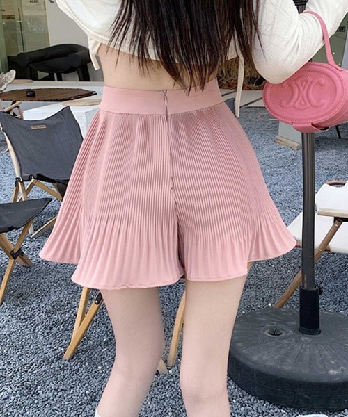 SPIGA（スピーガ）の「ｱｺｰﾃﾞｨｵﾝﾌﾟﾘｰﾂﾌﾚｱｼｮｰﾄﾊﾟﾝﾂ（その他パンツ・レディース・ホワイト/ブラック/ピンク・SMALL/MEDIUM）」の7枚目の写真