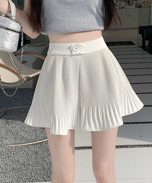 SPIGA（スピーガ）の「ｱｺｰﾃﾞｨｵﾝﾌﾟﾘｰﾂﾌﾚｱｼｮｰﾄﾊﾟﾝﾂ（その他パンツ・レディース・ホワイト/ブラック/ピンク・SMALL/MEDIUM）」の9枚目の写真