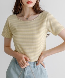 ネックレス付きコンパクトTシャツ 1031060420