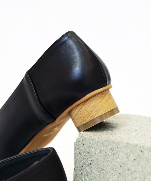 RiiiKa（リーカ）の「【RiiiKa/リーカ】ラウンドヒールＵカットパンプス（パンプス・レディース・ブラウン/アイボリー/ブラック・S/M/L/LL）」の16枚目の写真