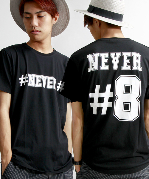 WEGO（ウィゴー）の「WEGO/ダブルサイドスポーツTシャツ（Tシャツ/カットソー・メンズ・ホワイト/ブラック・LARGE/MEDIUM）」の2枚目の写真