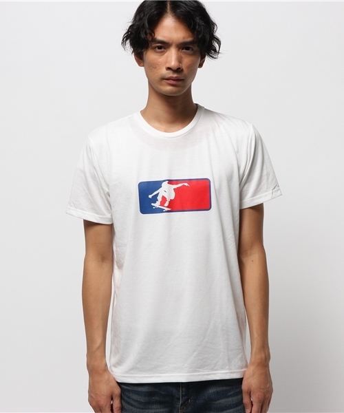 WEGO（ウィゴー）の「WEGO/ダブルサイドスポーツTシャツ（Tシャツ/カットソー・メンズ・ホワイト/ブラック・LARGE/MEDIUM）」の3枚目の写真