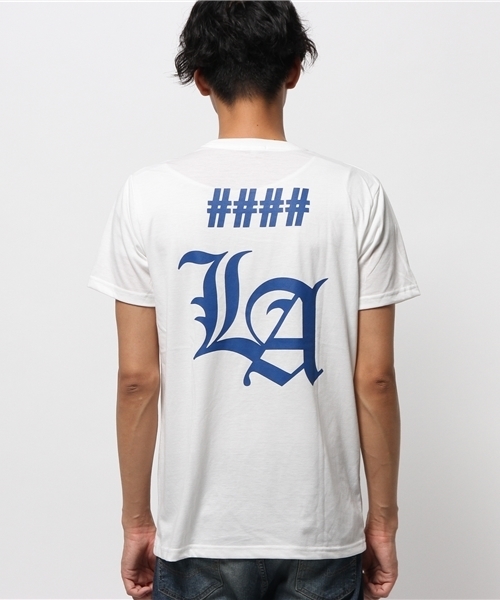 WEGO（ウィゴー）の「WEGO/ダブルサイドスポーツTシャツ（Tシャツ/カットソー・メンズ・ホワイト/ブラック・LARGE/MEDIUM）」の5枚目の写真