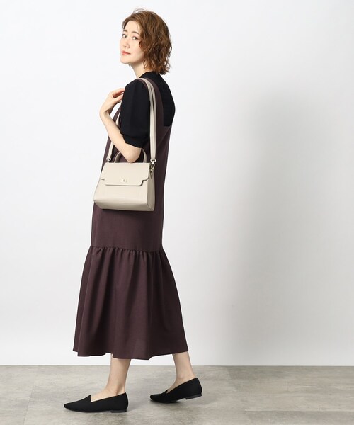 grove(グローブ)の「◆麻調ブッチャーマーメイドワンピース(ワンピース・レディース・ブラック/ブラウン系・03/02/01/05/04)」の11枚目の写真