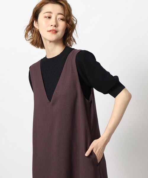 grove(グローブ)の「◆麻調ブッチャーマーメイドワンピース(ワンピース・レディース・ブラック/ブラウン系・03/02/01/05/04)」の13枚目の写真