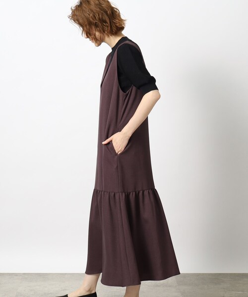 grove(グローブ)の「◆麻調ブッチャーマーメイドワンピース(ワンピース・レディース・ブラック/ブラウン系・03/02/01/05/04)」の18枚目の写真