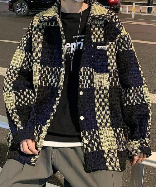 Burner（バーナー）の「【OKUOKU　0909】オーバーシルエット / デザイン / ジャケット oku-outer-705110641732-55 U（その他アウター・メンズ・A/B・M/XL/L）」の2枚目の写真