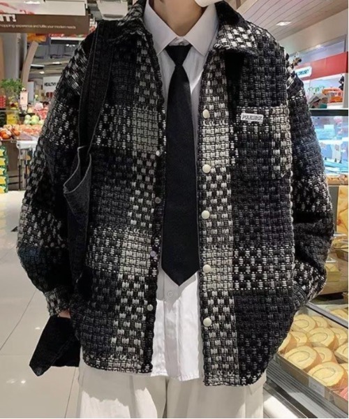 Burner（バーナー）の「【OKUOKU　0909】オーバーシルエット / デザイン / ジャケット oku-outer-705110641732-55 U（その他アウター・メンズ・A/B・M/XL/L）」の10枚目の写真