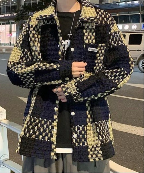 Burner（バーナー）の「【OKUOKU　0909】オーバーシルエット / デザイン / ジャケット oku-outer-705110641732-55 U（その他アウター・メンズ・A/B・M/XL/L）」の8枚目の写真