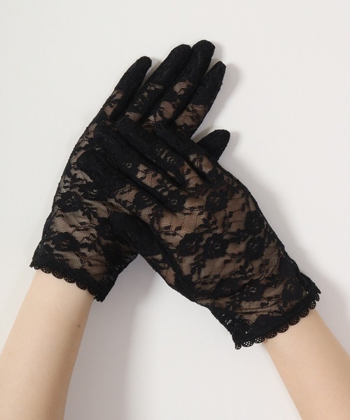 FUNALIVE（ファンアライブ）の「ネイルが隠れるフォーマル手袋 ノノフローブ（手袋・レディース・ブラック・F）」の6枚目の写真