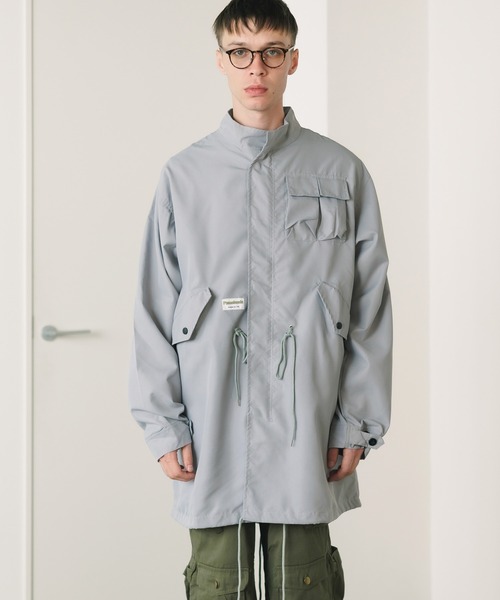 Theater code(シアターコード)の「▲mods coat/モッズコート ミリタリー M-65 ビッグシルエット フィッシュテールコート(モッズコート・メンズ・グリーン/グレー・XL/2XL)」の13枚目の写真