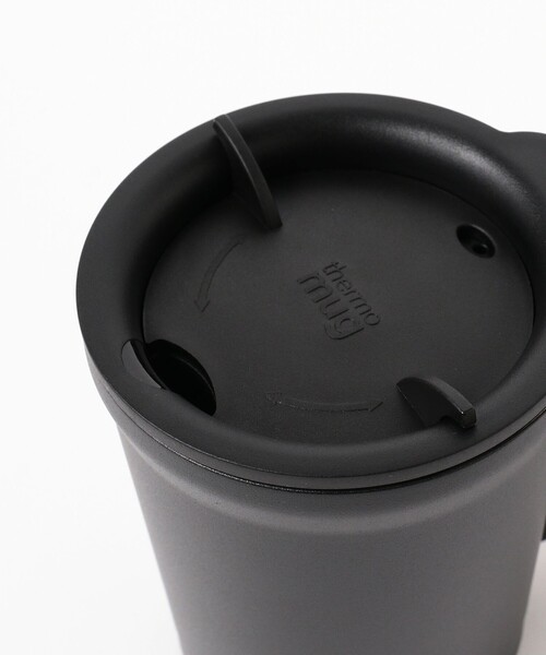 thermo mug(サーモ マグ)の「thermo mug / DOUBLEMUG(グラス/マグカップ/タンブラー・レディース・ブラック・ONE SIZE)」の3枚目の写真