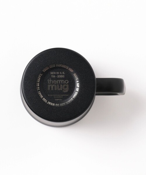 thermo mug(サーモ マグ)の「thermo mug / DOUBLEMUG(グラス/マグカップ/タンブラー・レディース・ブラック・ONE SIZE)」の6枚目の写真