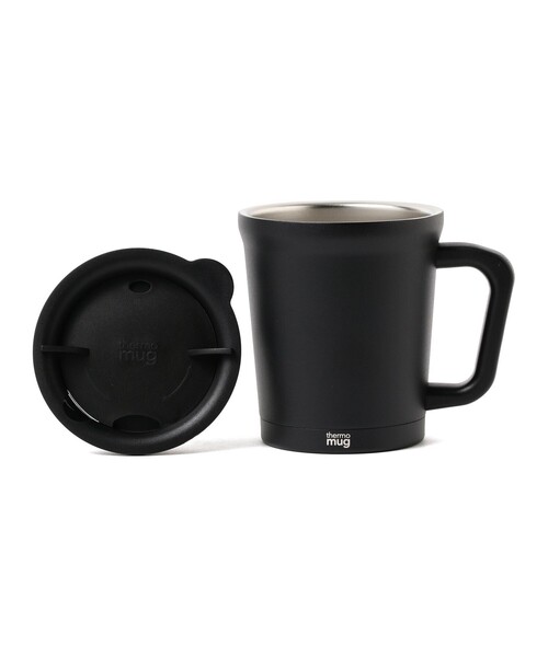 thermo mug(サーモ マグ)の「thermo mug / DOUBLEMUG(グラス/マグカップ/タンブラー・レディース・ブラック・ONE SIZE)」の7枚目の写真
