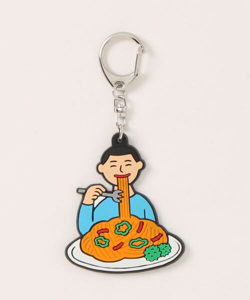 CIAOPANIC TYPY（チャオパニックティピー）の「【ニューレトロ】ラバーキーホルダー（チャーム・レディース・オレンジ/ブラック/ブラック系その他/ピンク・FREE）」の4枚目の写真