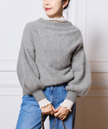 IENA LA BOUCLE ファーニットプルオーバー