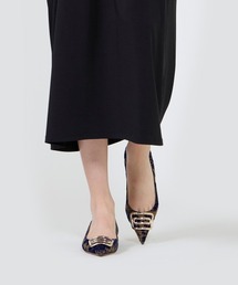 【美品】PELLICO CUORE デュエ アネッリ グランジ パンプス38 PELLICO(ペリーコ) / 2023AW/CUORE/デュエ アネッリ グランジ