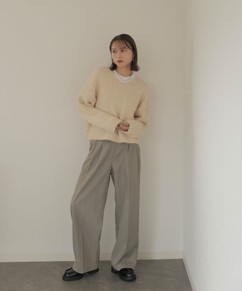スペシャル 90s 4タック シルクワイドスラックス 黒 30インチ SILK WIDE SLACKS(BLACK) – ANCELLM