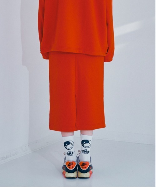 RNA（アールエヌエー）の「E4942 ＢＩＧニコリブソックス（ソックス/靴下・レディース・ブラック/ホワイト/ライム/レッド・FREE）」の14枚目の写真