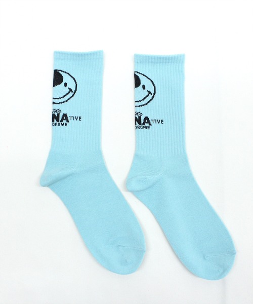 RNA（アールエヌエー）の「E4942 ＢＩＧニコリブソックス（ソックス/靴下・レディース・ブラック/ホワイト/ライム/レッド・FREE）」の9枚目の写真