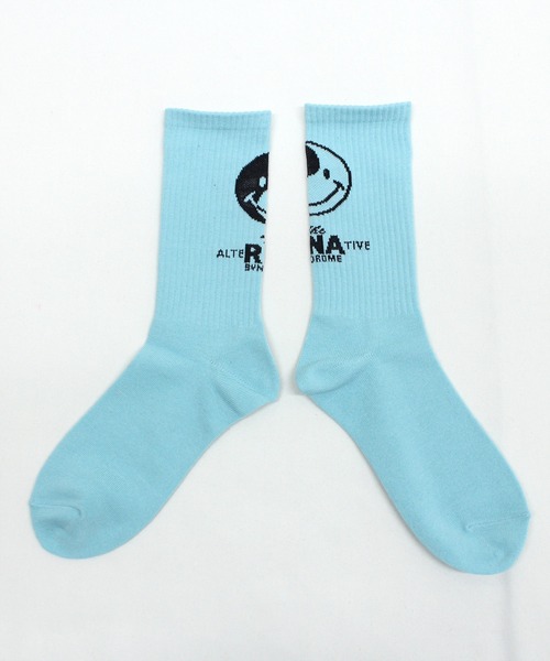 RNA（アールエヌエー）の「E4942 ＢＩＧニコリブソックス（ソックス/靴下・レディース・ブラック/ホワイト/ライム/レッド・FREE）」の8枚目の写真