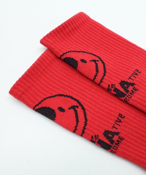 RNA（アールエヌエー）の「E4942 ＢＩＧニコリブソックス（ソックス/靴下・レディース・ブラック/ホワイト/ライム/レッド・FREE）」の22枚目の写真