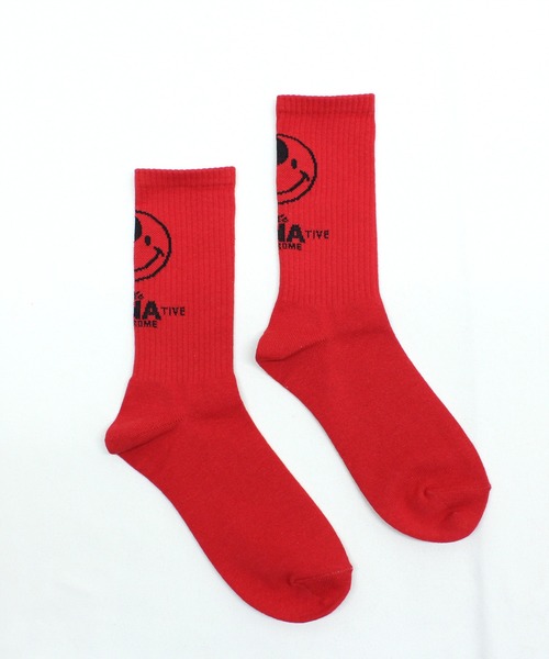 RNA（アールエヌエー）の「E4942 ＢＩＧニコリブソックス（ソックス/靴下・レディース・ブラック/ホワイト/ライム/レッド・FREE）」の12枚目の写真