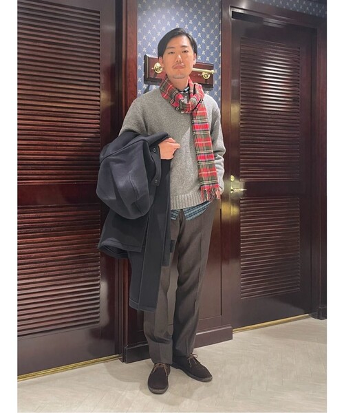 BROOKS BROTHERS（ブルックスブラザーズ）の「ウール クルーネックセーター（ニット/セーター・メンズ・ネイビー/ライトグレー/ブラック・MEDIUM/SMALL/LARGE）」の10枚目の写真