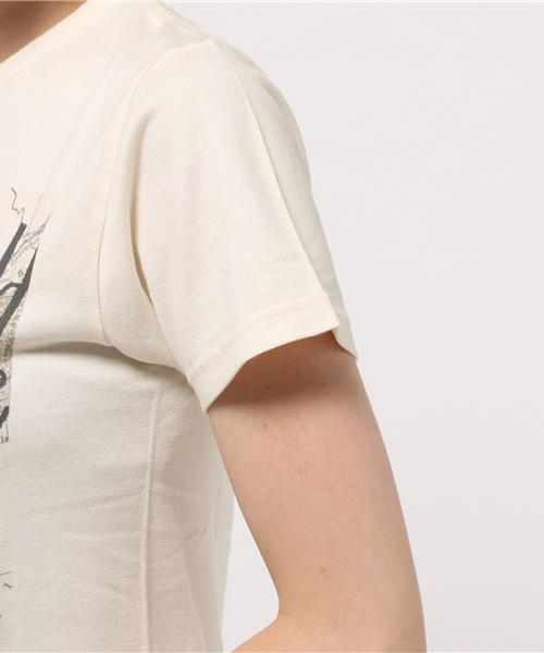 OUTLET(アウトレット)の「【Ciaopanic】スクリーンスターズトラベルプリントTee(Tシャツ/カットソー・レディース・グレー/ホワイト・FREE)」の7枚目の写真