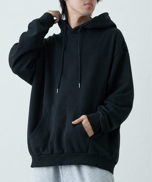 COLONY 2139（コロニートゥーワンスリーナイン）の「ピグメントダメージ裏毛パーカー（パーカー・メンズ・ブラック/アイボリー・LARGE/MEDIUM）」の17枚目の写真