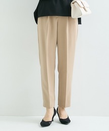 slattgir（スラットジール）の「【低身長/高身長サイズ有】ストレッチきれい見えテーパードパンツ（Petitjo/slattgir.）（スラックス）」