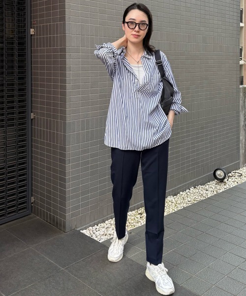 パンツ 67 CAMBIO(カンビオ)】Super Stretch Twill Surrouel Tapered