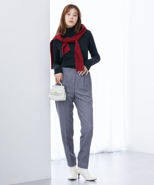 希少 ラフシモンズ フレッドペリー 上質 ウール スラックス テーパードパンツ Raf Simons × Fred Perry Raf Straight Leg Trousers コラボ