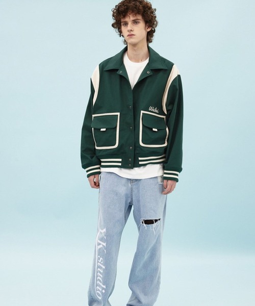 【セール】【UNISEX】Wai Kei／ダブルポケット ジャケット 2986876（ブルゾン）｜WaiKei（ワイケイ）