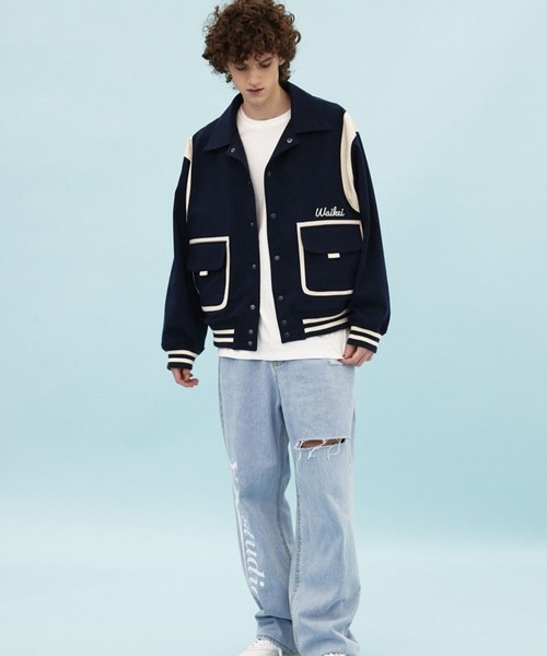 【セール】【UNISEX】Wai Kei／ダブルポケット ジャケット 2986876（ブルゾン）｜WaiKei（ワイケイ）