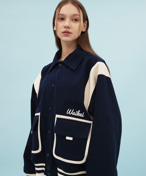 【セール】【UNISEX】Wai Kei／ダブルポケット ジャケット 2986876（ブルゾン）｜WaiKei（ワイケイ）