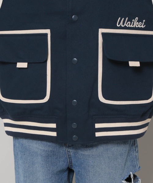 【セール】【UNISEX】Wai Kei／ダブルポケット ジャケット 2986876（ブルゾン）｜WaiKei（ワイケイ）