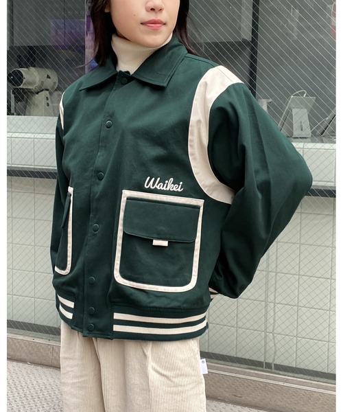 【セール】【UNISEX】Wai Kei／ダブルポケット ジャケット 2986876（ブルゾン）｜WaiKei（ワイケイ）