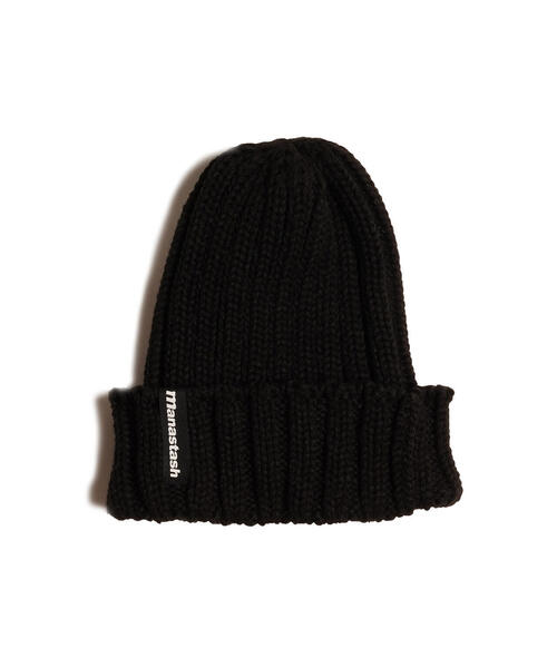 MANASTASH(マナスタッシュ)の「MANASTASH/マナスタッシュ/90'S LOGO BEANIE II/ロゴビーニー(ニットキャップ/ビーニー・メンズ・ブラック/オリーブ系/ブルー/レッド系その他4/イエロー/その他17/パープル/ネイビー・F)」の21枚目の写真