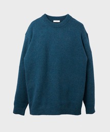 【ATON/エイトン】WOOL MOHAIR CREWNECK SWEATER