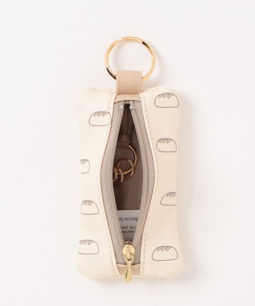 Miffy（ ミッフィー）の「miffy/ミッフィー　ボリスとパン柄　キーケース（キーケース/キーアクセサリー・レディース・ライトブラウン・ONE SIZE）」の3枚目の写真
