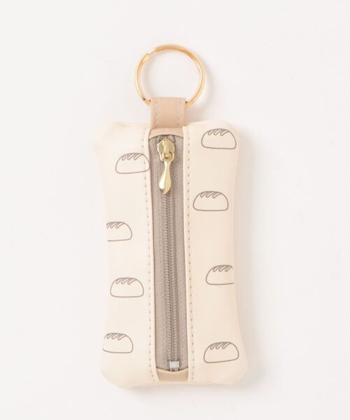 Miffy（ ミッフィー）の「miffy/ミッフィー　ボリスとパン柄　キーケース（キーケース/キーアクセサリー・レディース・ライトブラウン・ONE SIZE）」の4枚目の写真