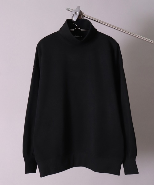 BAYBLO（ベイブロ）の「(DV)【ユニセックス】ドルマンスリーブ ハイネック スウェット プルオーバー（スウェット・メンズ・チャコールグレー/ブラック/ライトベージュ/パープル/杢グレー・LARGE/MEDIUM/X-LARGE）」の20枚目の写真