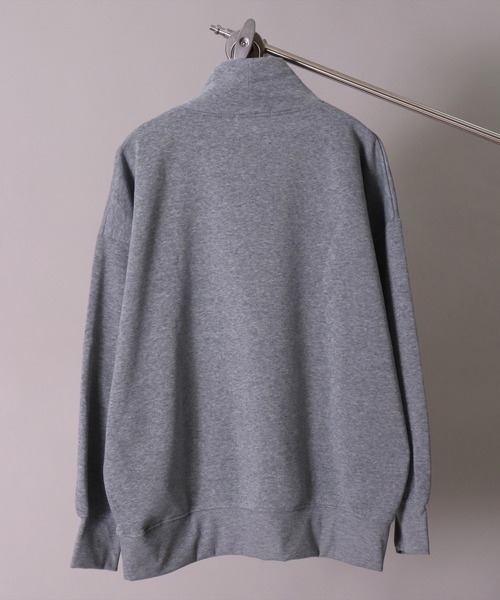 BAYBLO（ベイブロ）の「(DV)【ユニセックス】ドルマンスリーブ ハイネック スウェット プルオーバー（スウェット・メンズ・チャコールグレー/ブラック/ライトベージュ/パープル/杢グレー・LARGE/MEDIUM/X-LARGE）」の17枚目の写真